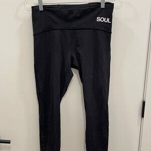 Lululemon x SoulCycle Black High-Rise Leggings - Size 10